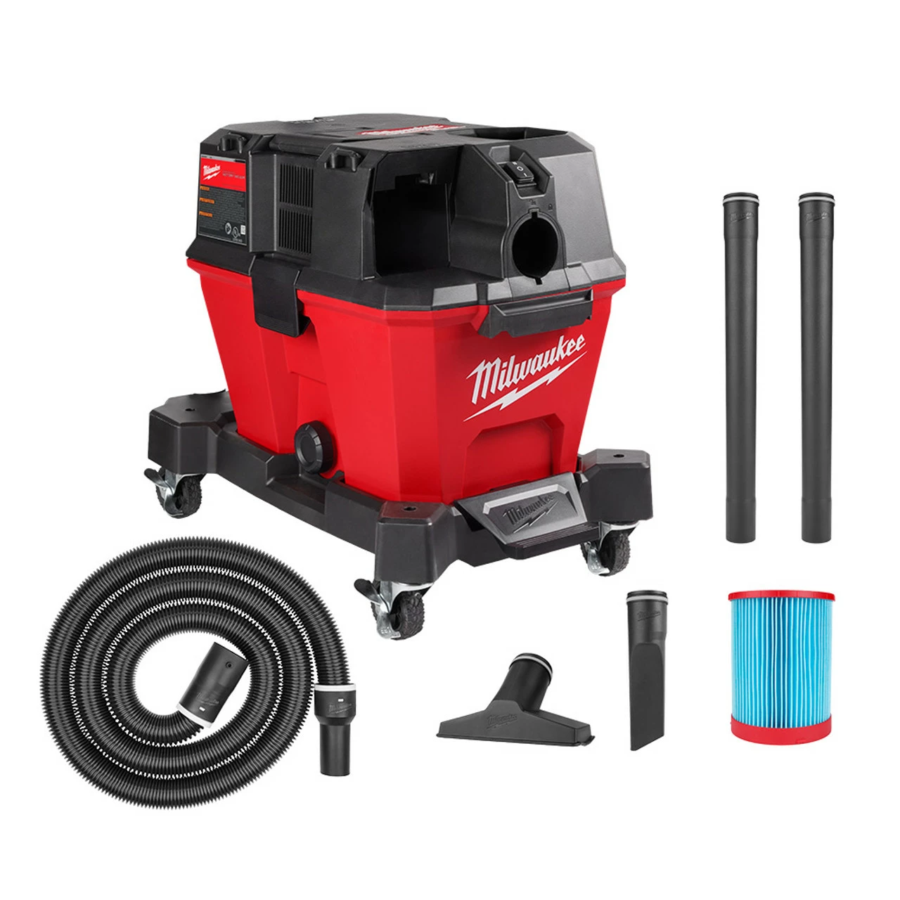 Milwaukee 0910-20 M18 FUEL 6 Gallon Wet/Dry Vacuum 3 Milwaukee 0910-20 M18 FUEL 6 Gallon Wet/Dry Vacuum