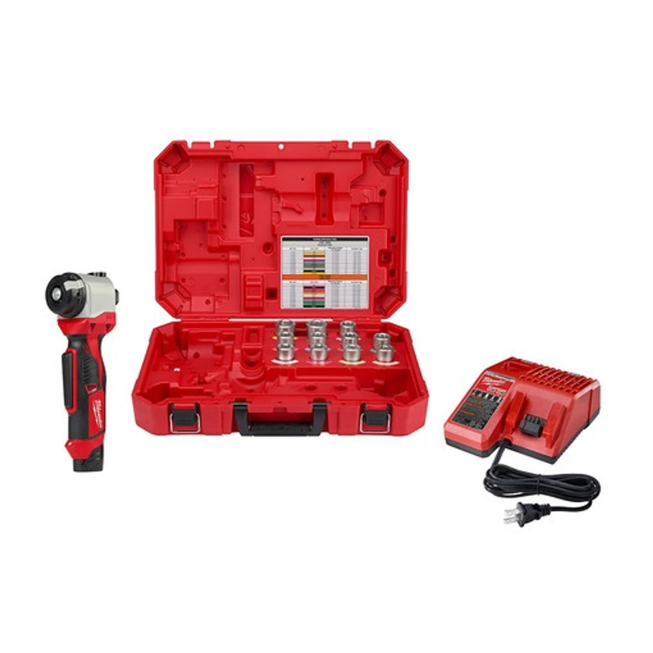 Milwaukee 2435AL-21 M12 Cable Stripper Kit For Al THHN / XHHW 3 Milwaukee 2435AL-21 M12 Cable Stripper Kit For Al THHN / XHHW