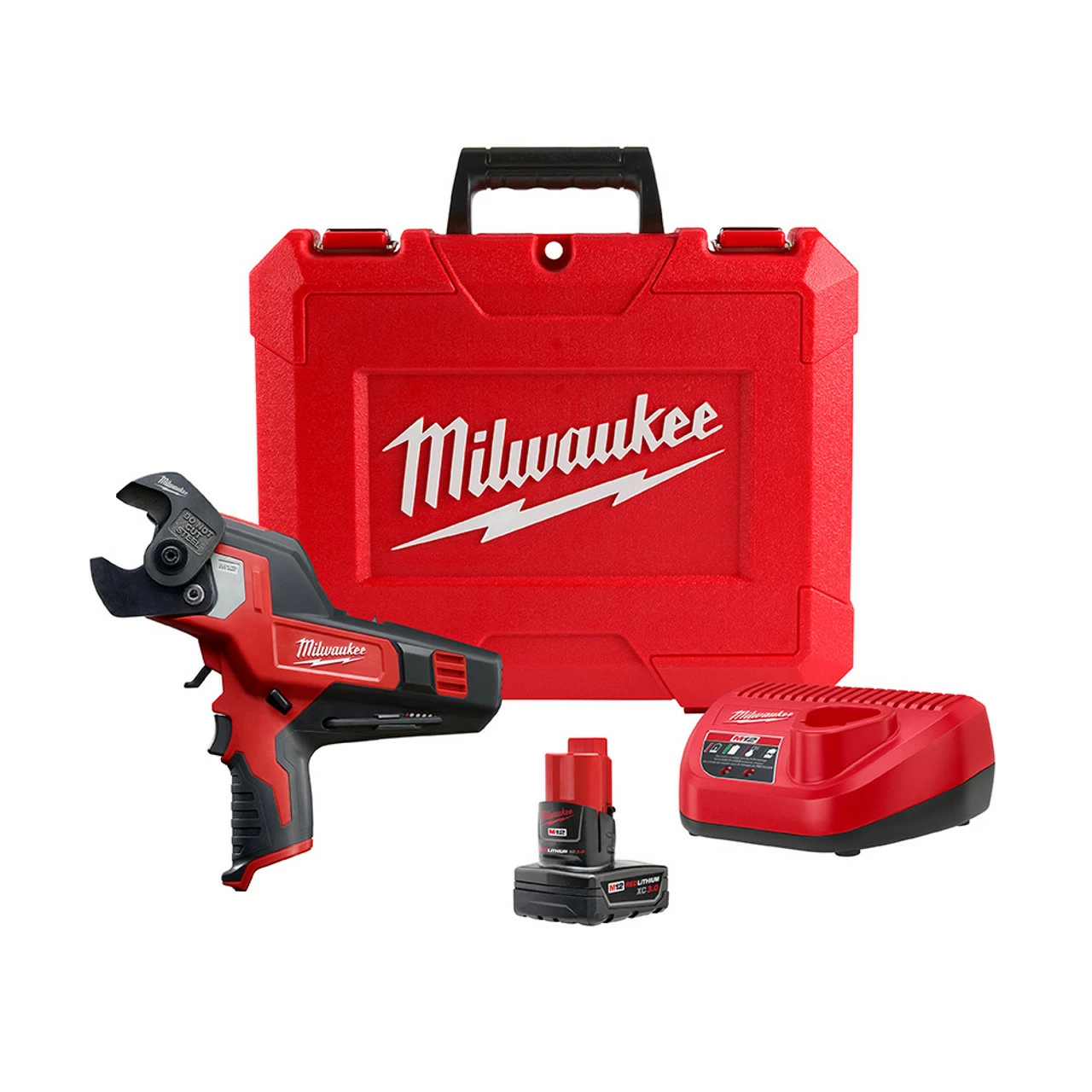 Milwaukee 2472-21XC M12 600 MCM Cable Cutter Kit 4 Milwaukee 2472-21XC M12 600 MCM Cable Cutter Kit - Image 2