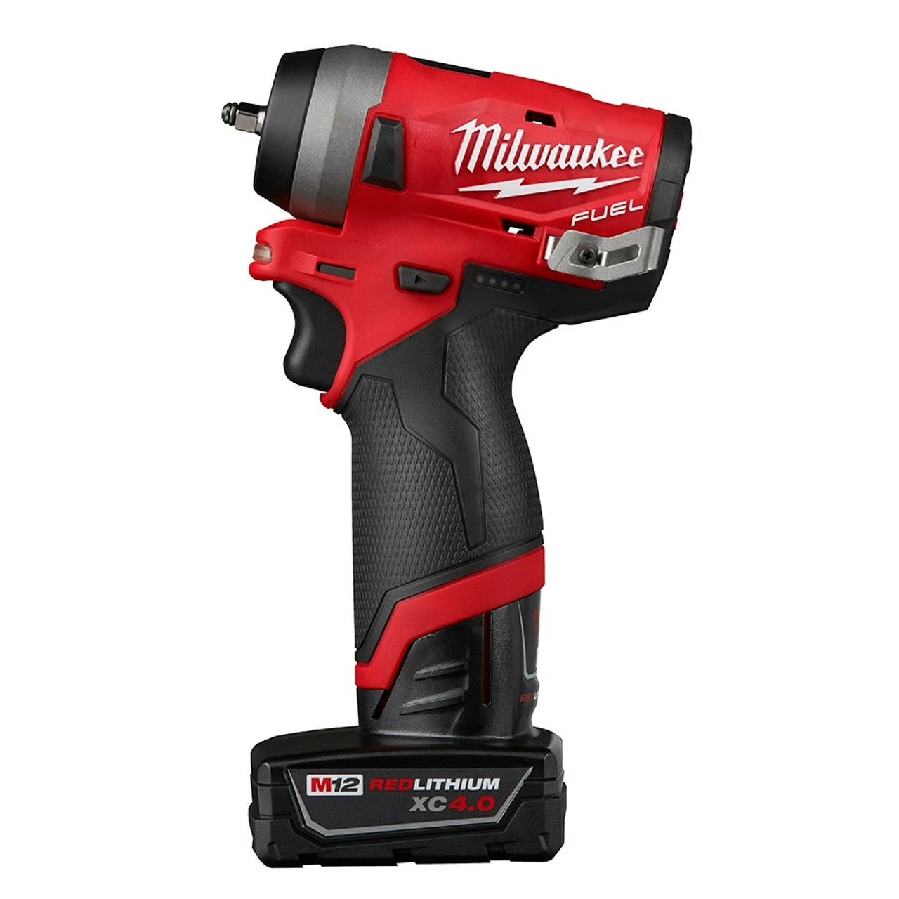 Milwaukee 2552-22 M12 FUEL 1/4 In. Stubby Impact Wrench Kit 4 Milwaukee 2552-22 M12 FUEL 1/4 In. Stubby Impact Wrench Kit - Image 2