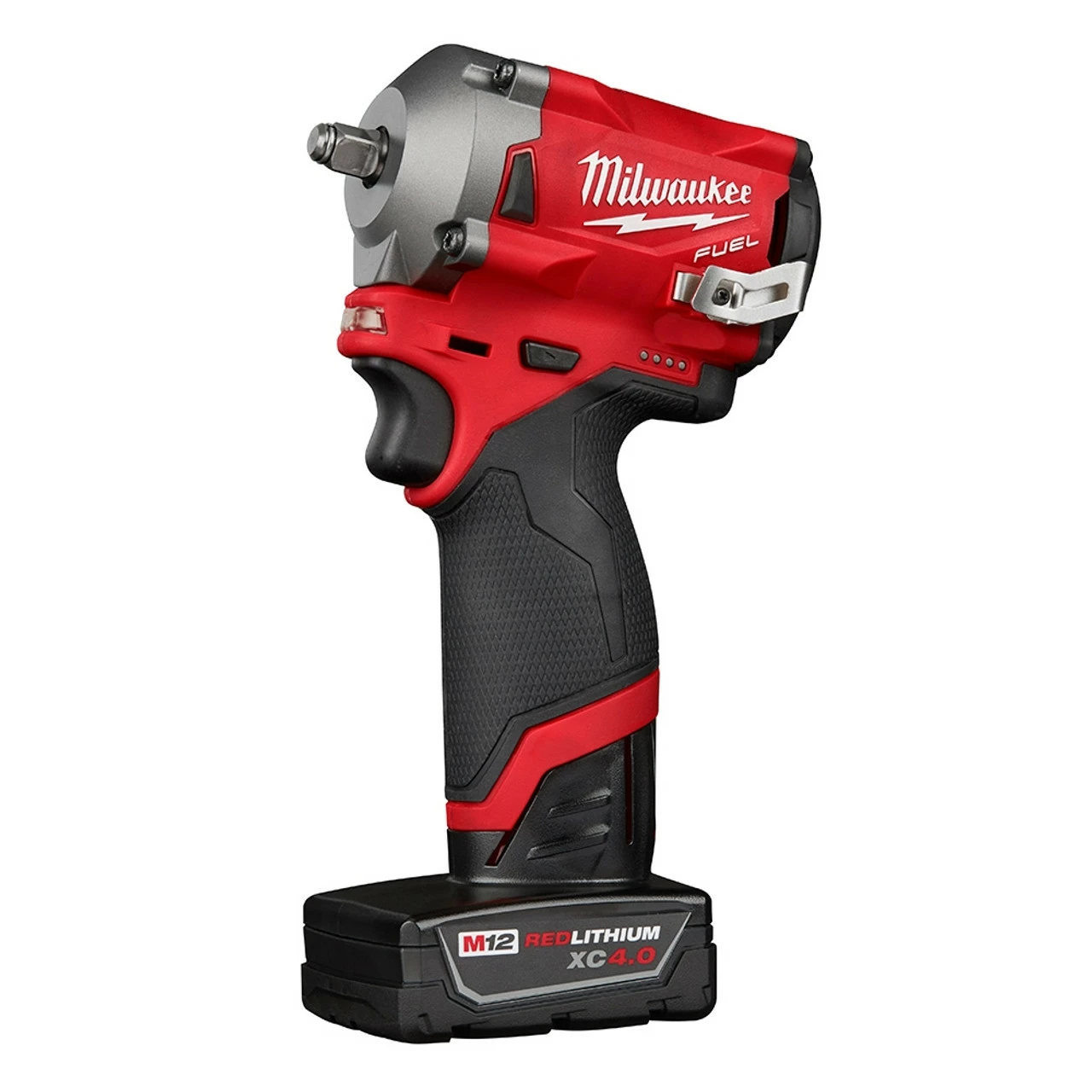 Milwaukee 2555-22 M12 FUEL Stubby 1/2 In. Impact Wrench Kit 4 Milwaukee 2555-22 M12 FUEL Stubby 1/2 In. Impact Wrench Kit - Image 2