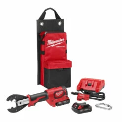 Milwaukee 2678-22BG 6T Utility Crimper Kit W D3 Grooves & Fixed BG Die