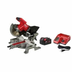 Milwaukee 2733-21 M18 FUEL 7-1/4 Dual Bevel Sliding Compound Miter Saw Kit
