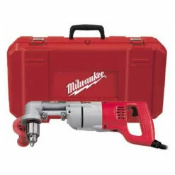 Milwaukee 3107-6 1/2 In. D-Handle Right Angle Drill Kit