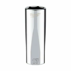 Milwaukee 45-34-0117 3/8 In. Drive 17mm Metric 6-Point Deep Socket