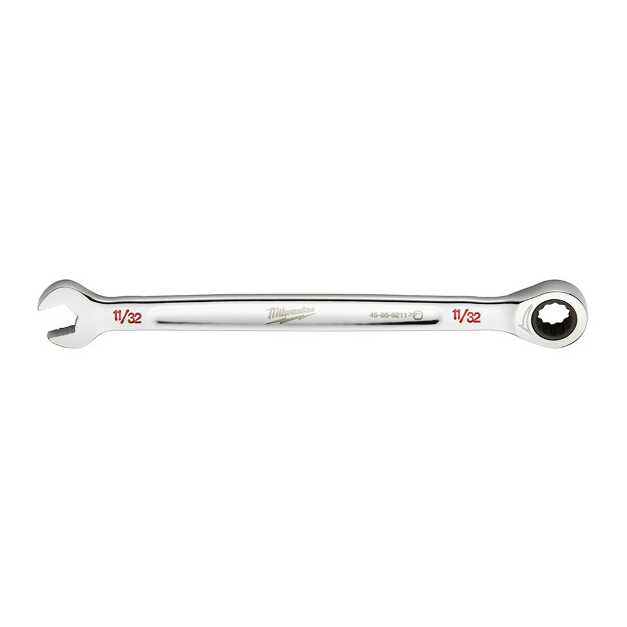 Milwaukee 45-96-9211 11/32 SAE Ratcheting Combo Wrench 3 Milwaukee 45-96-9211 11/32 SAE Ratcheting Combo Wrench