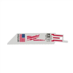 Milwaukee 48-00-5090 4 In. 10 TPI Sawzall Blades (5 Pk)