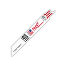 Milwaukee 48-01-2162 6 In. X 14 Tpi, Thin Kerf Sawzall Blades 10pk