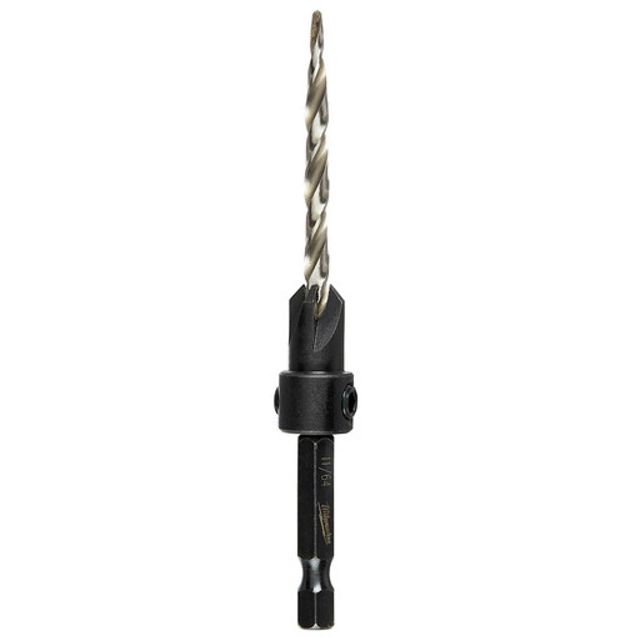 Milwaukee 48-13-5001 #8 Countersink W/ 11/64 In. High Speed Steel Drill Bit 3 Milwaukee 48-13-5001 #8 Countersink W/ 11/64 In. High Speed Steel Drill Bit