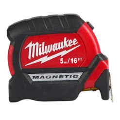Milwaukee 48-22-0317 5m/16 F.t Compact Wide Blade Magnetic Tape Measure