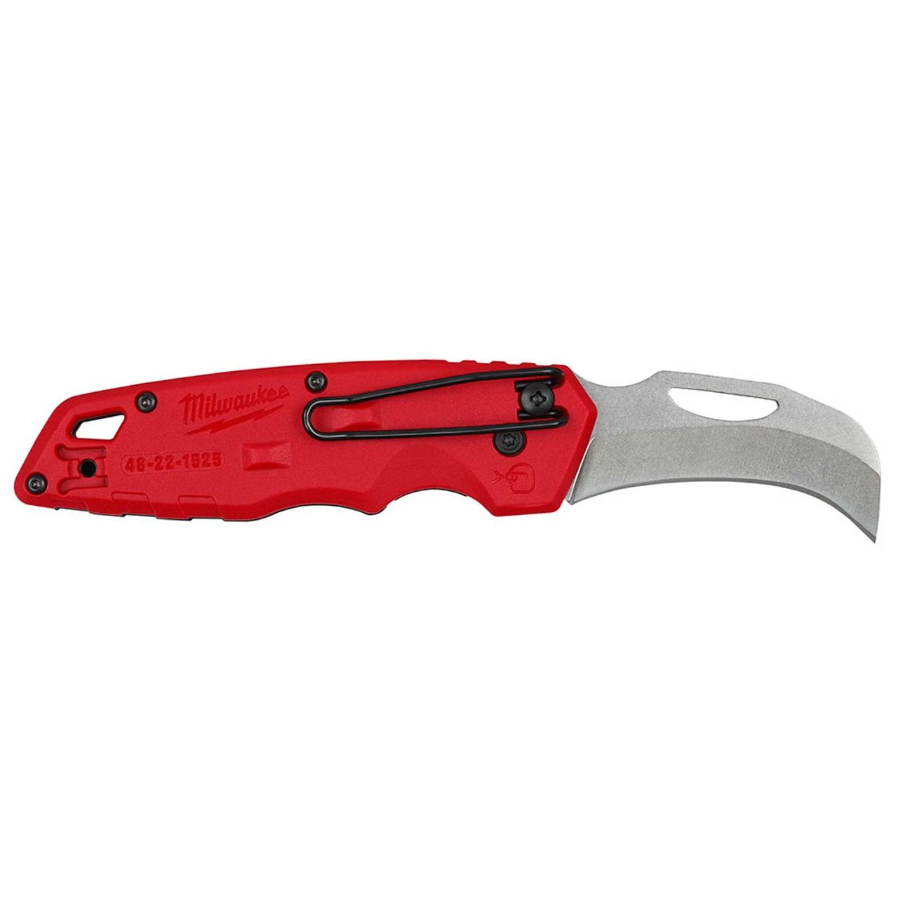 Milwaukee 48-22-1525 FASTBACK Hawkbill Folding Knife 4 Milwaukee 48-22-1525 FASTBACK Hawkbill Folding Knife - Image 2