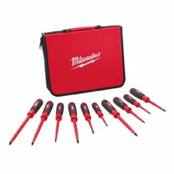 Milwaukee 48-22-2210 10 PC 1000V Insulated Screwdriver Set W/ EVA Case