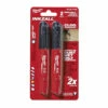 Milwaukee 48-22-3102 INKZALL Black Medium Point Marker (2 PK) -Default Template 7 48 22 3102 2 49031.1581704316