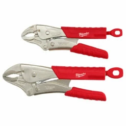 Milwaukee 48-22-3402 2PC TORQUE LOCK Curved Jaw Locking Pliers Set