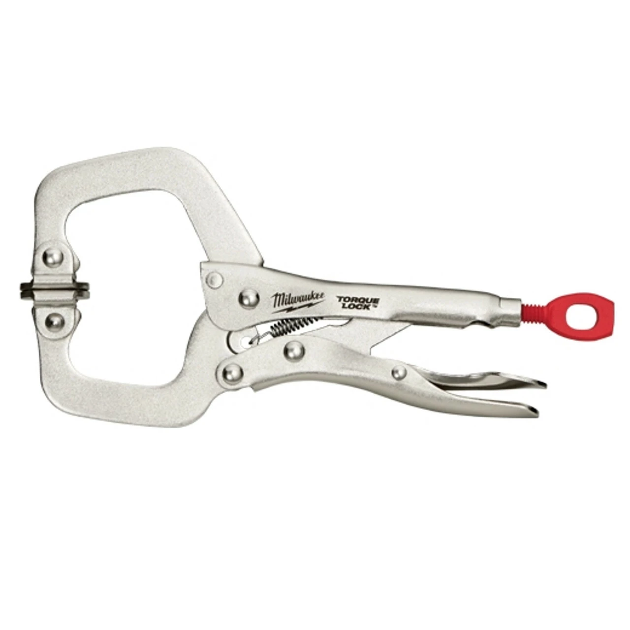 Milwaukee 48-22-3522 6 In. TORQUE LOCK Locking C-Clamp Swivel Jaws 3 Milwaukee 48-22-3522 6 In. TORQUE LOCK Locking C-Clamp Swivel Jaws
