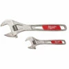 Milwaukee 48-22-7400 2 PC. Adjustable Wrench Set 6 In. & 10 In. 1 Milwaukee 48-22-7400 2 PC. Adjustable Wrench Set 6 In. & 10 In. -Default Template 7 48 22 7400 2 50592.1581704256