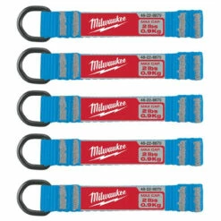 Milwaukee 48-22-8870 5 Pc 2 Lb D-Ring Web Attachment