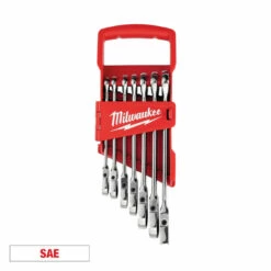 Milwaukee 48-22-9429 7pc SAE Flex Head Combination Wrenches