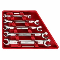 Milwaukee 48-22-9470 5pc Flare Nut Wrench Set - SAE