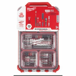 Milwaukee 48-32-4082 100 Pc. Impact Driver Bit Set PACKOUT Kit