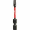 Milwaukee 48-32-4156 Shockwave 2 In. Slotted 1/8 In. Power Bits (25PK)