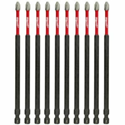 Milwaukee 48-32-4207 SHOCKWAVE 6 In. Power Bit Phillips #2 (10 PK)