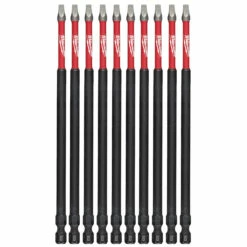 Milwaukee 48-32-4216 SHOCKWAVE 6 In Impact Square Recess #3 Power Bits