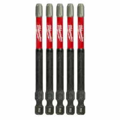 Milwaukee 48-32-4566 #3 Phillips Impact 3-1/2 Power Bits 5 Pk