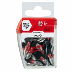 Milwaukee 48-32-4604 #2 Phillips 1 In. Insert Bit Contractor Pack