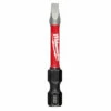 Milwaukee 48-32-4606 #2 Square Recess Shockwave 2 In. Power Bit