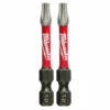 Milwaukee 48-32-4985 SHOCKWAVE 2 In. Power Bit TORX T25 (2 PK) -Default Template 7 48 32 4985 15192.1703682979