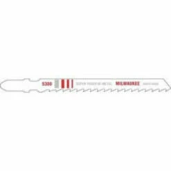 Milwaukee 48-42-5300 Jig Saw Blade Bi-Metal 6 TPI 4 In. 5pk