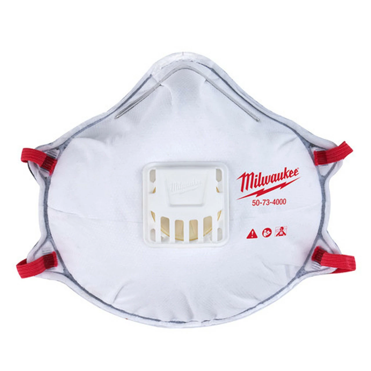 Milwaukee 48-73-4001 N95 Valved Respirator With Gasket 3 Milwaukee 48-73-4001 N95 Valved Respirator With Gasket