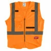 Milwaukee 48-73-5033 High Visibility Orange Safety Vest -XX L/XXXL -Default Template 7 48 73 5033 75458.1594662993