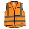 Milwaukee 48-73-5052 High Visibility Orange Performance Safety Vest - L/XL -Default Template 7 48 73 5052 29084.1594748953
