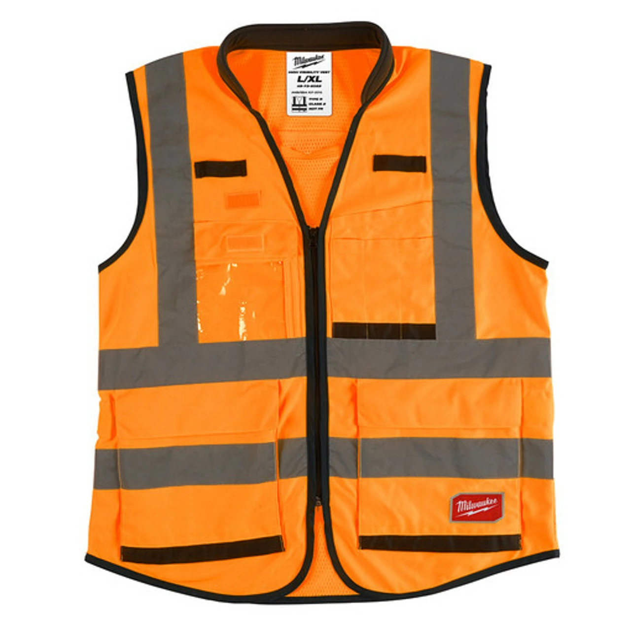 Milwaukee 48-73-5053 High Visibility Orange Performance Safety Vest - XXL/XXXL 3 Milwaukee 48-73-5053 High Visibility Orange Performance Safety Vest - XXL/XXXL