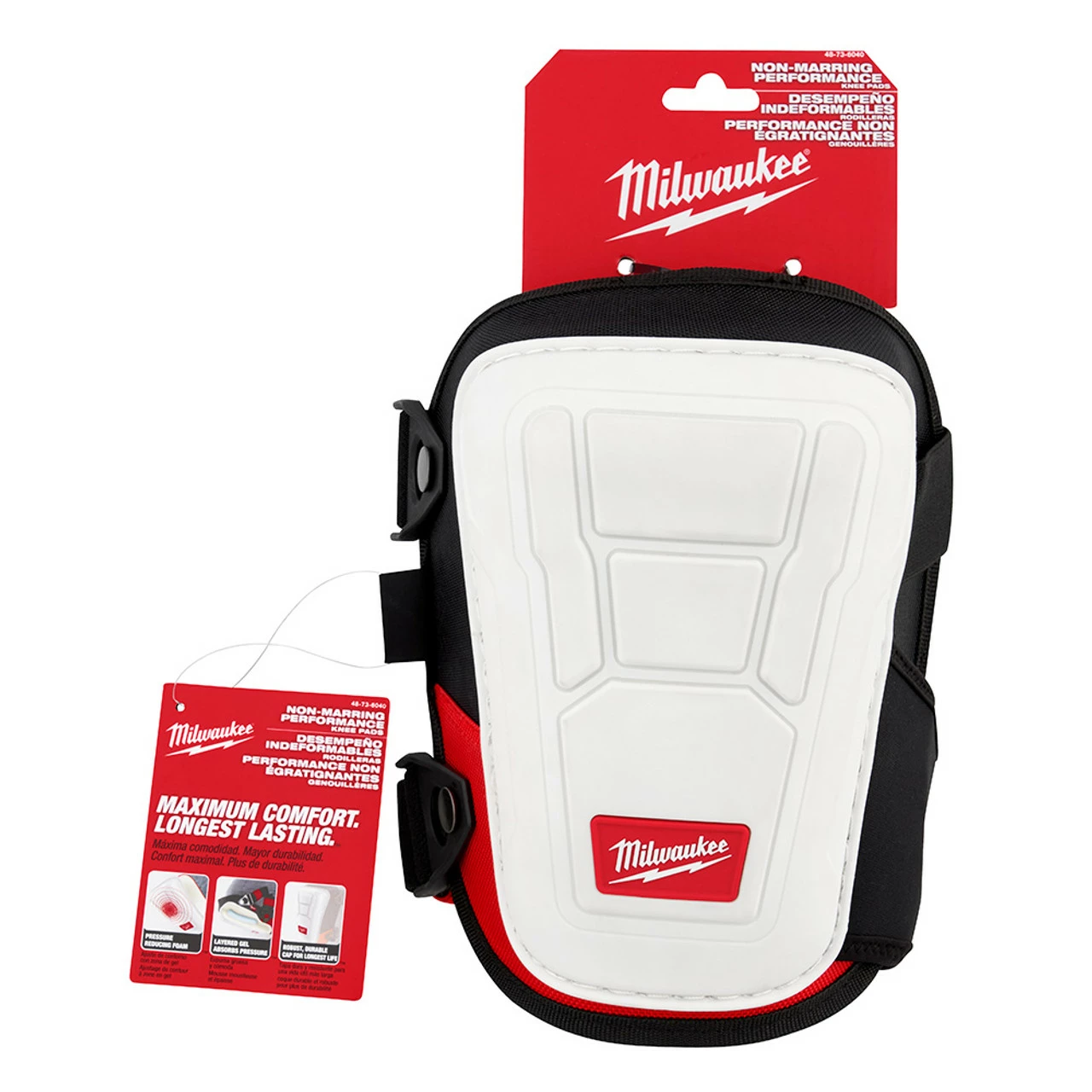 Milwaukee 48-73-6040 Non-Marring Performance Knee Pad 3 Milwaukee 48-73-6040 Non-Marring Performance Knee Pad
