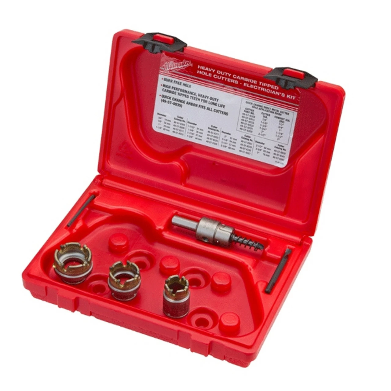 Milwaukee 49-22-8300 5 Pc Electricians Kit 4 Milwaukee 49-22-8300 5 Pc Electricians Kit - Image 2