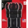 Milwaukee 49-25-1103 OPEN-LOK 1-3/8 In. Titanium Enhanced Bi-Metal Multi-Material Blade 3 Pk