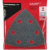 Milwaukee 49-25-2080 3-1/2 In. 80 Grit Triangle Sandpaper 6 Pk 1 Milwaukee 49-25-2080 3-1/2 In. 80 Grit Triangle Sandpaper 6 Pk -Default Template 7 49 25 2080 99130.1604689512