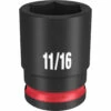 Milwaukee 49-66-6109 SHOCKWAVE Impact Duty 3/8 Drive 11/16 Standard 6 Point Socket -Default Template 7 49 66 6109 27784.1635355941