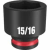 Milwaukee 49-66-6113 SHOCKWAVE Impact Duty 3/8 Drive 15/16 Standard 6 Point Socket -Default Template 7 49 66 6113 23621.1646836362