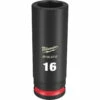 Milwaukee 49-66-6158 SHOCKWAVE Impact Duty 3/8 Drive 16mm Deep 6 Point Socket -Default Template 7 49 66 6158 67291.1648045530