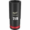 Milwaukee 49-66-6228 SHOCKWAVE Impact Duty 1/2 Drive 7/8 Deep 6 Point Socket 1 Milwaukee 49-66-6228 SHOCKWAVE Impact Duty 1/2 Drive 7/8 Deep 6 Point Socket -Default Template 7 49 66 6228 12714.1648487603