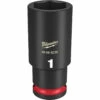 Milwaukee 49-66-6230 SHOCKWAVE Impact Duty 1/2 Drive 1 In. Deep 6 Point Socket 1 Milwaukee 49-66-6230 SHOCKWAVE Impact Duty 1/2 Drive 1 In. Deep 6 Point Socket -Default Template 7 49 66 6230 18364.1648488344