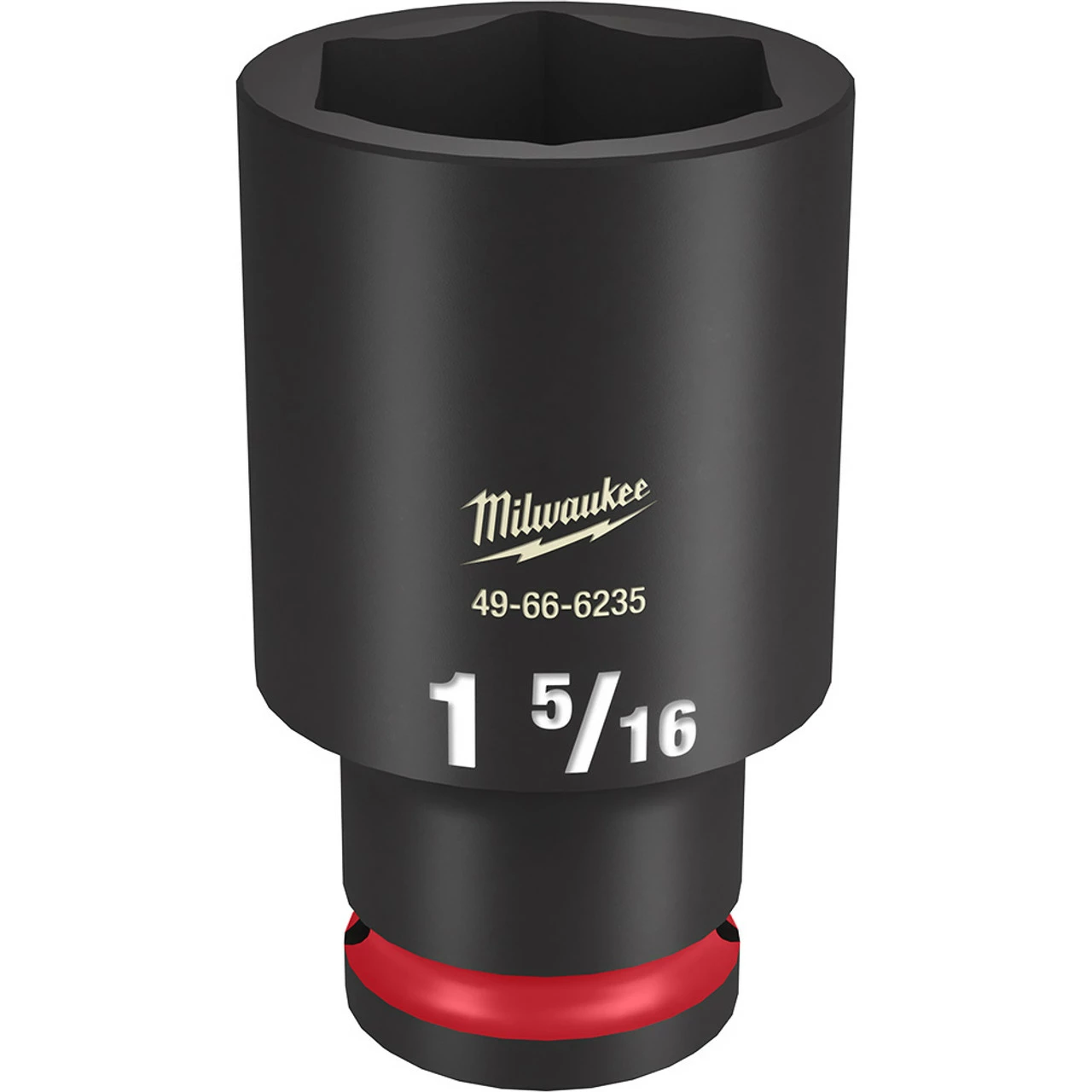 Milwaukee 49-66-6235 SHOCKWAVE Impact Duty 1/2 Drive 1-5/16 Deep 6 Point Socket 3 Milwaukee 49-66-6235 SHOCKWAVE Impact Duty 1/2 Drive 1-5/16 Deep 6 Point Socket