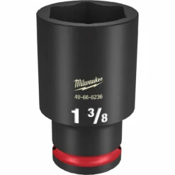 Milwaukee 49-66-6236 SHOCKWAVE Impact Duty 1/2 Drive 1-3/8 Deep 6 Point Socket