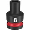 Milwaukee 49-66-6240 SHOCKWAVE Impact Duty 1/2 Drive 8MM Standard 6 Point Socket -Default Template 7 49 66 6240 95466.1648494152