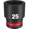 Milwaukee 49-66-6257 SHOCKWAVE Impact Duty 1/2 Drive 25MM Standard 6 Point Socket -Default Template 7 49 66 6257 64332.1648583484