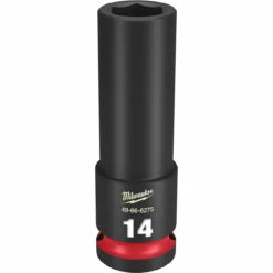 Milwaukee 49-66-6275 SHOCKWAVE Impact Duty 1/2 In. Drive 14MM Deep 6 Point Socket